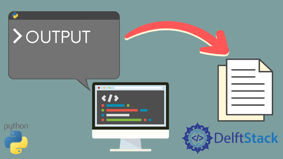 Bash Write Python Output To File